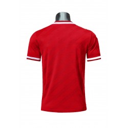 Camisola Manchester United Retro Equipamento Primeiro 1986 Manga Curta